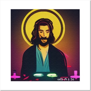 dj god Posters and Art